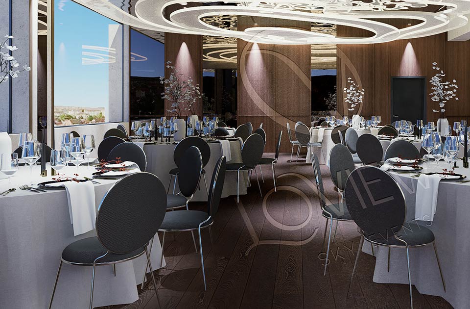 interior sala evenimente